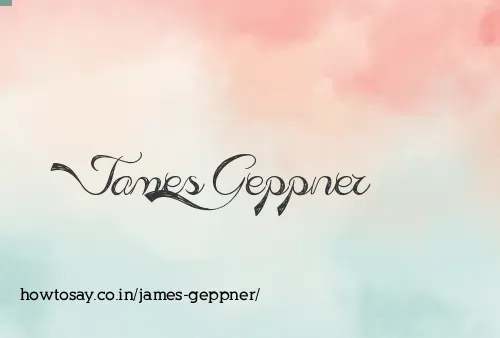 James Geppner