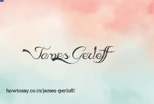 James Gerloff