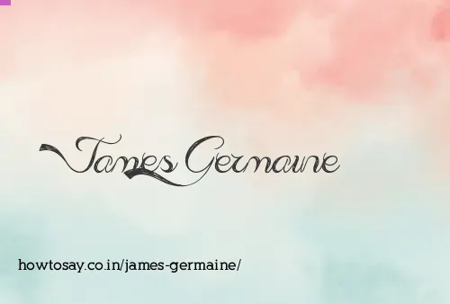 James Germaine