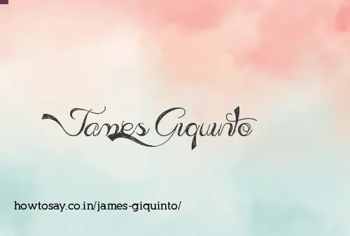 James Giquinto