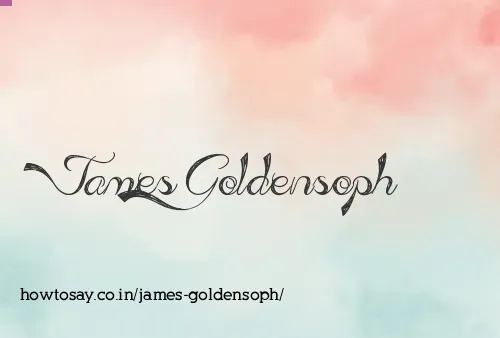 James Goldensoph