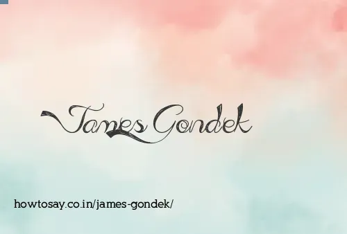 James Gondek