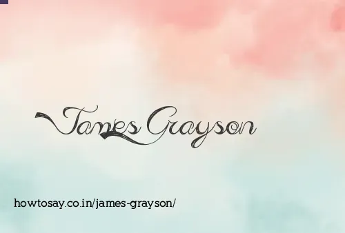 James Grayson