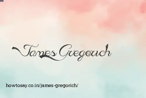 James Gregorich