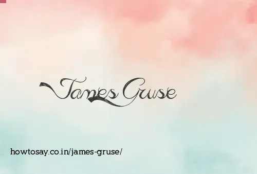 James Gruse