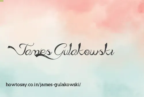 James Gulakowski