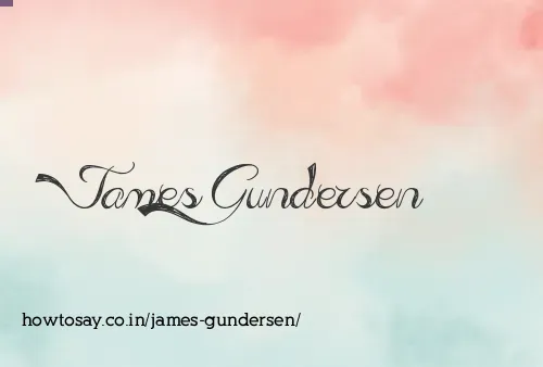 James Gundersen