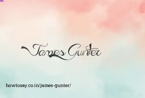 James Gunter
