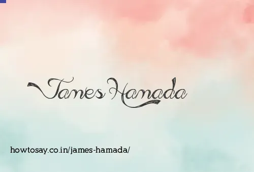 James Hamada