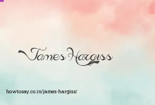 James Hargiss