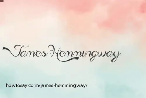 James Hemmingway