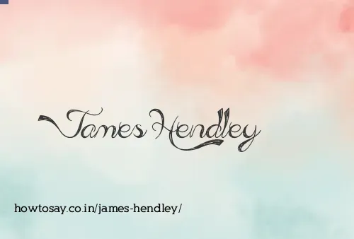 James Hendley