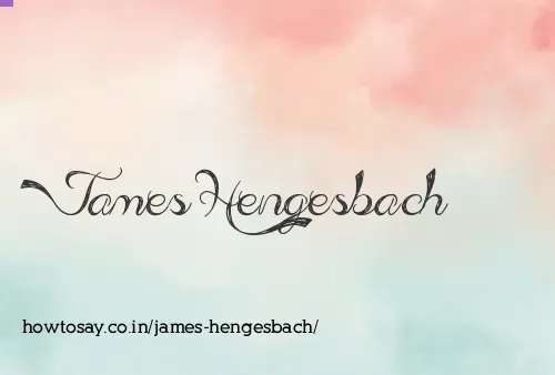 James Hengesbach