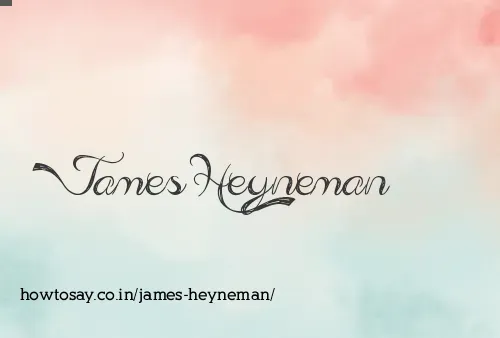 James Heyneman