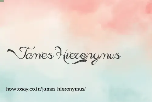 James Hieronymus