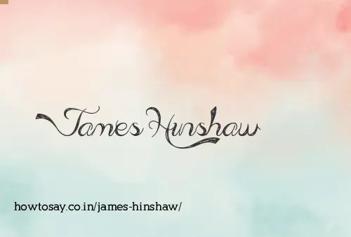 James Hinshaw