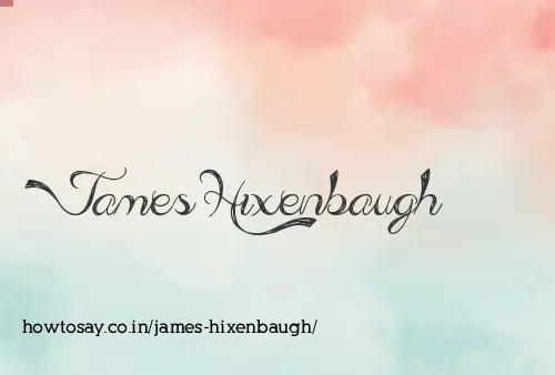 James Hixenbaugh