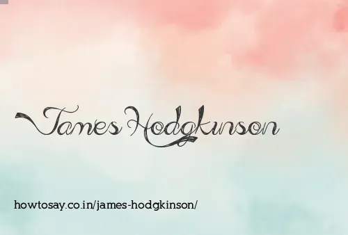 James Hodgkinson