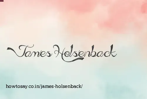 James Holsenback