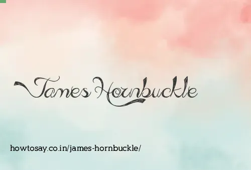 James Hornbuckle