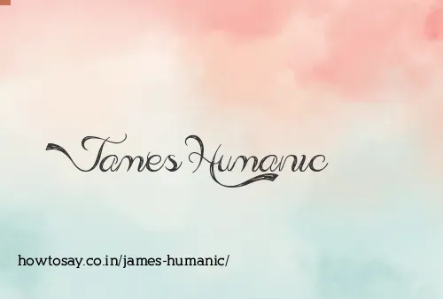 James Humanic