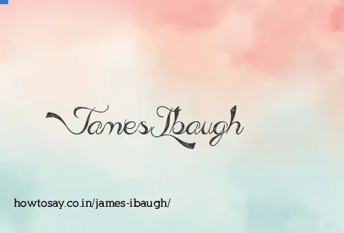 James Ibaugh