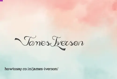 James Iverson