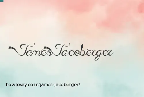 James Jacoberger