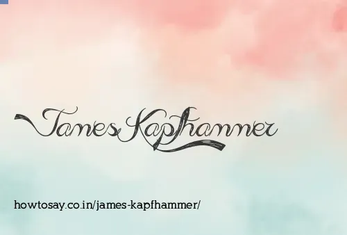 James Kapfhammer