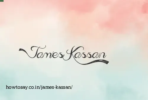James Kassan