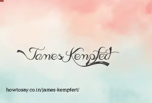 James Kempfert