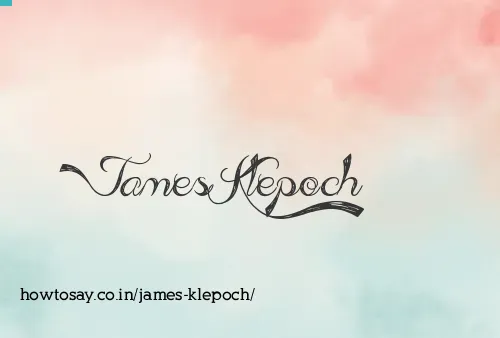 James Klepoch