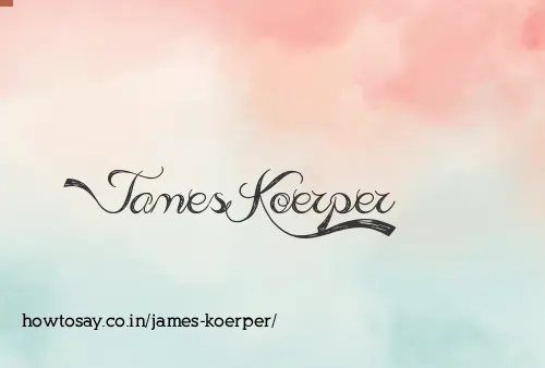 James Koerper
