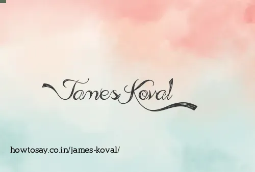 James Koval