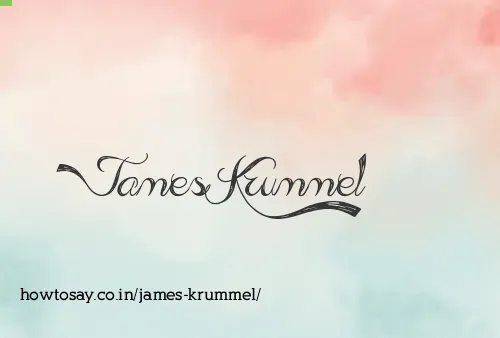 James Krummel
