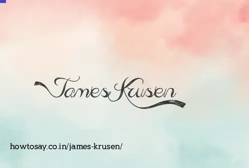 James Krusen
