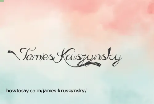 James Kruszynsky
