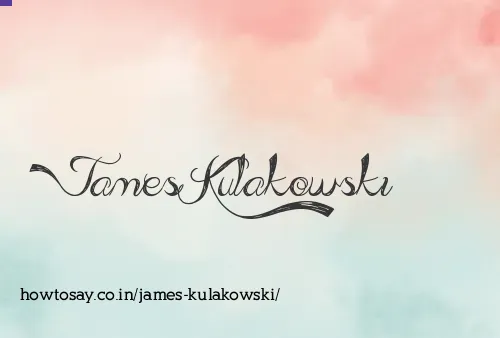 James Kulakowski