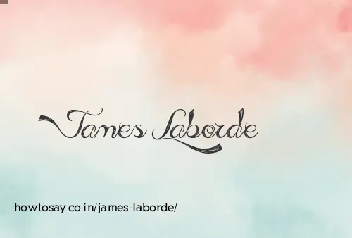 James Laborde
