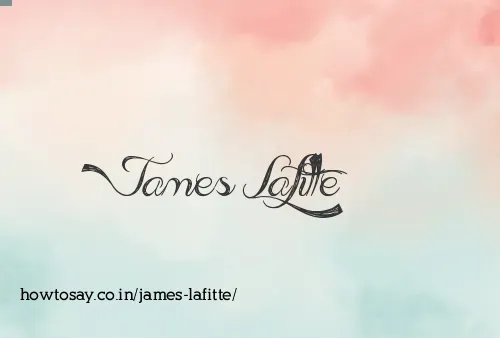 James Lafitte