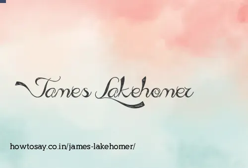 James Lakehomer
