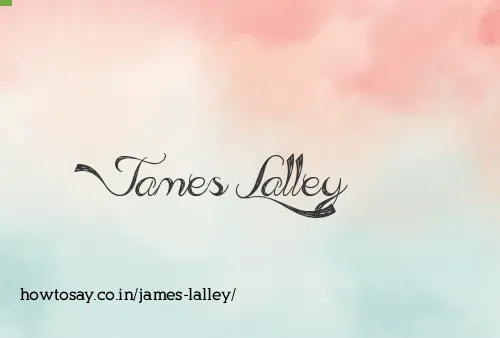 James Lalley