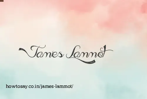 James Lammot