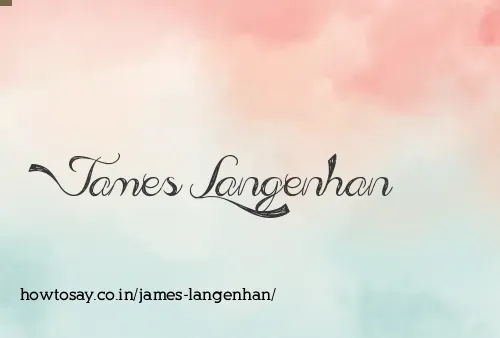 James Langenhan