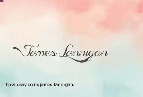 James Lannigan