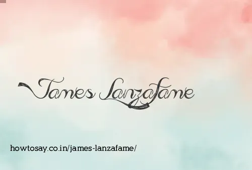 James Lanzafame