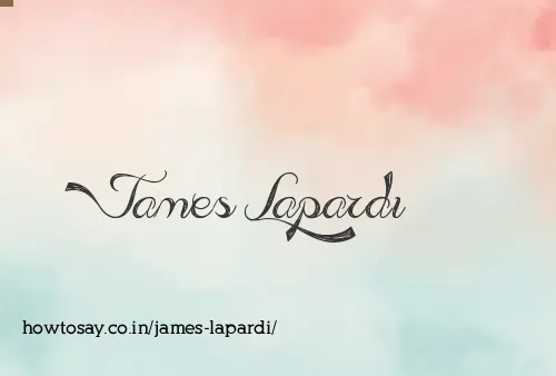 James Lapardi