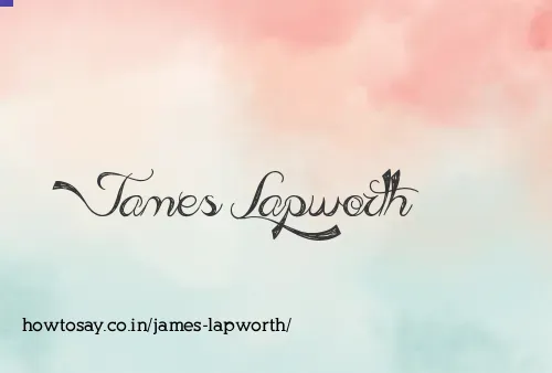 James Lapworth