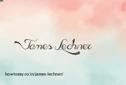 James Lechner