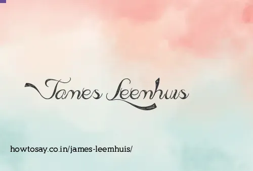 James Leemhuis